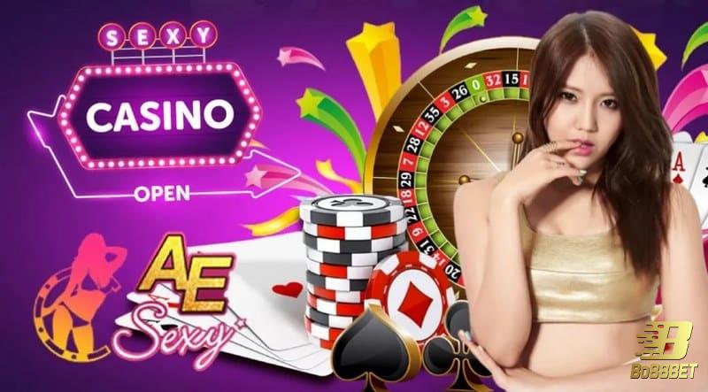 Sảnh Casino AE Sexy Trên Bo88bet: Cá Cược siêu khủng và độc đáo 1 AE Sexy sở hữu kho game siêu khủng và độc đáo
