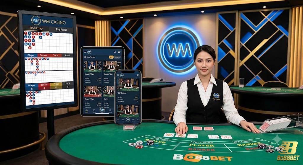 WM Casino tại Bo88bet: bàn live kiểu châu Á cho người chơi kỹ tính